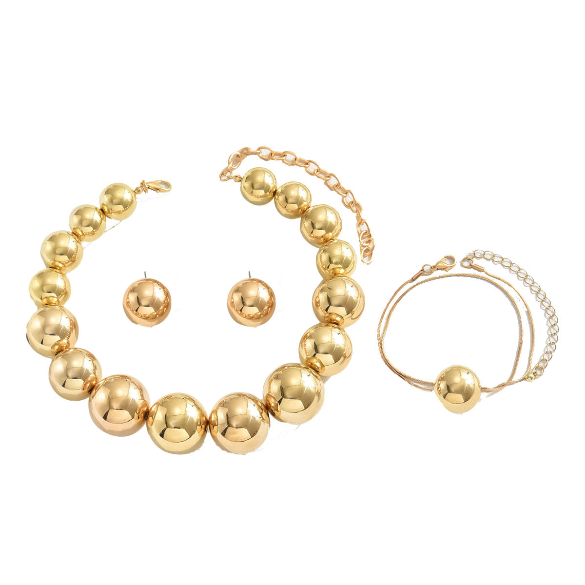 Geometric Bead Jewelry Set