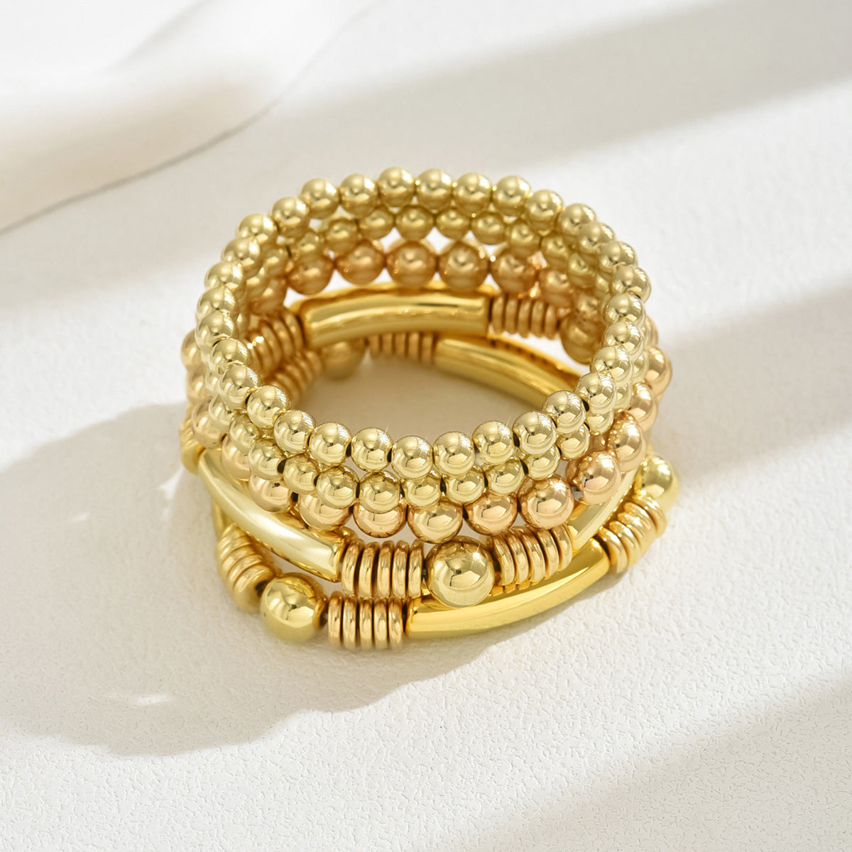 Layered Beaded Bracelet