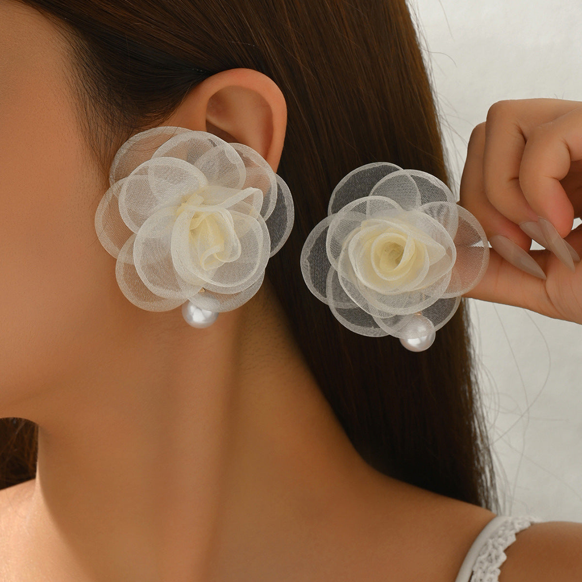 Crystal Starfish Stud Earrings