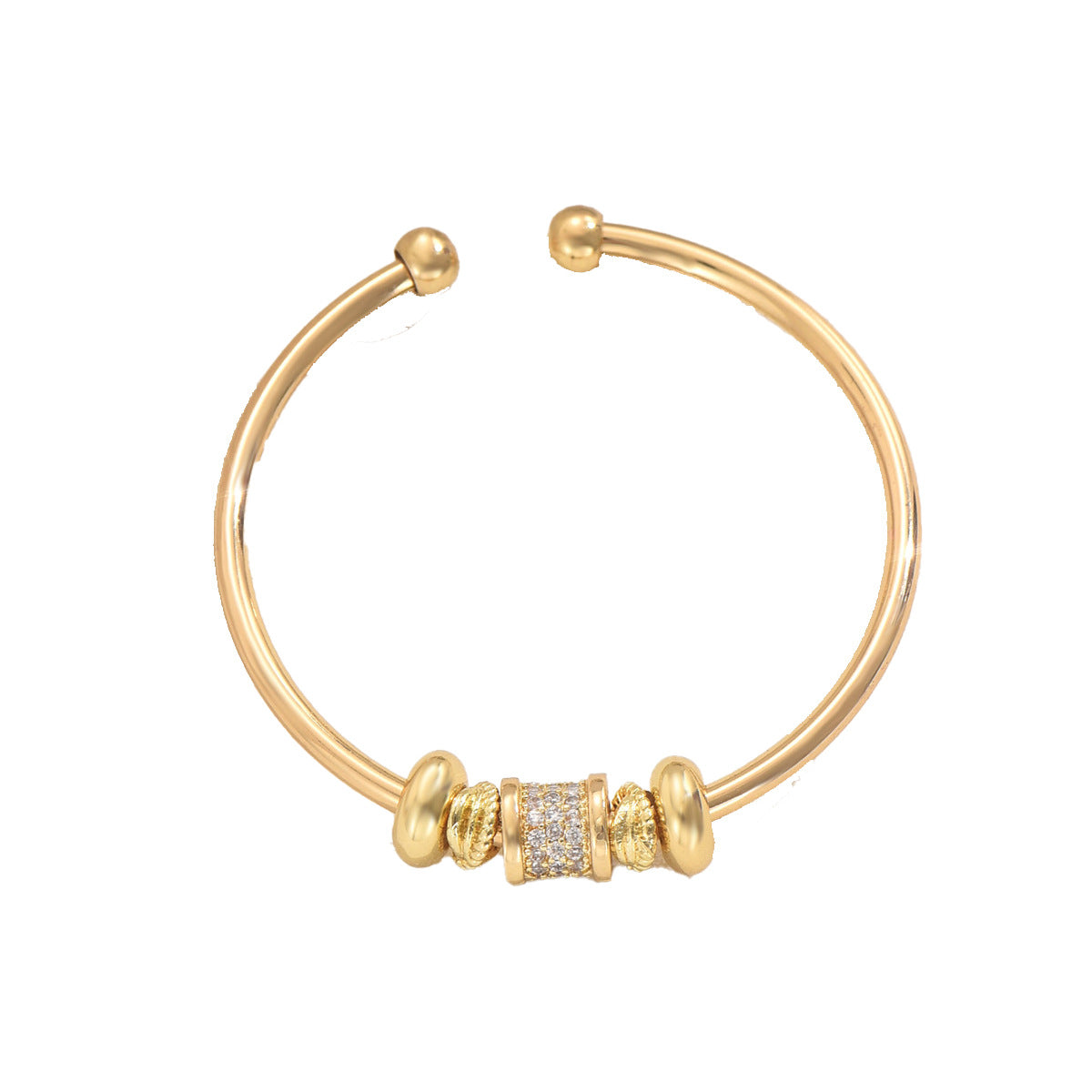 Geometric Zircon Bracelet