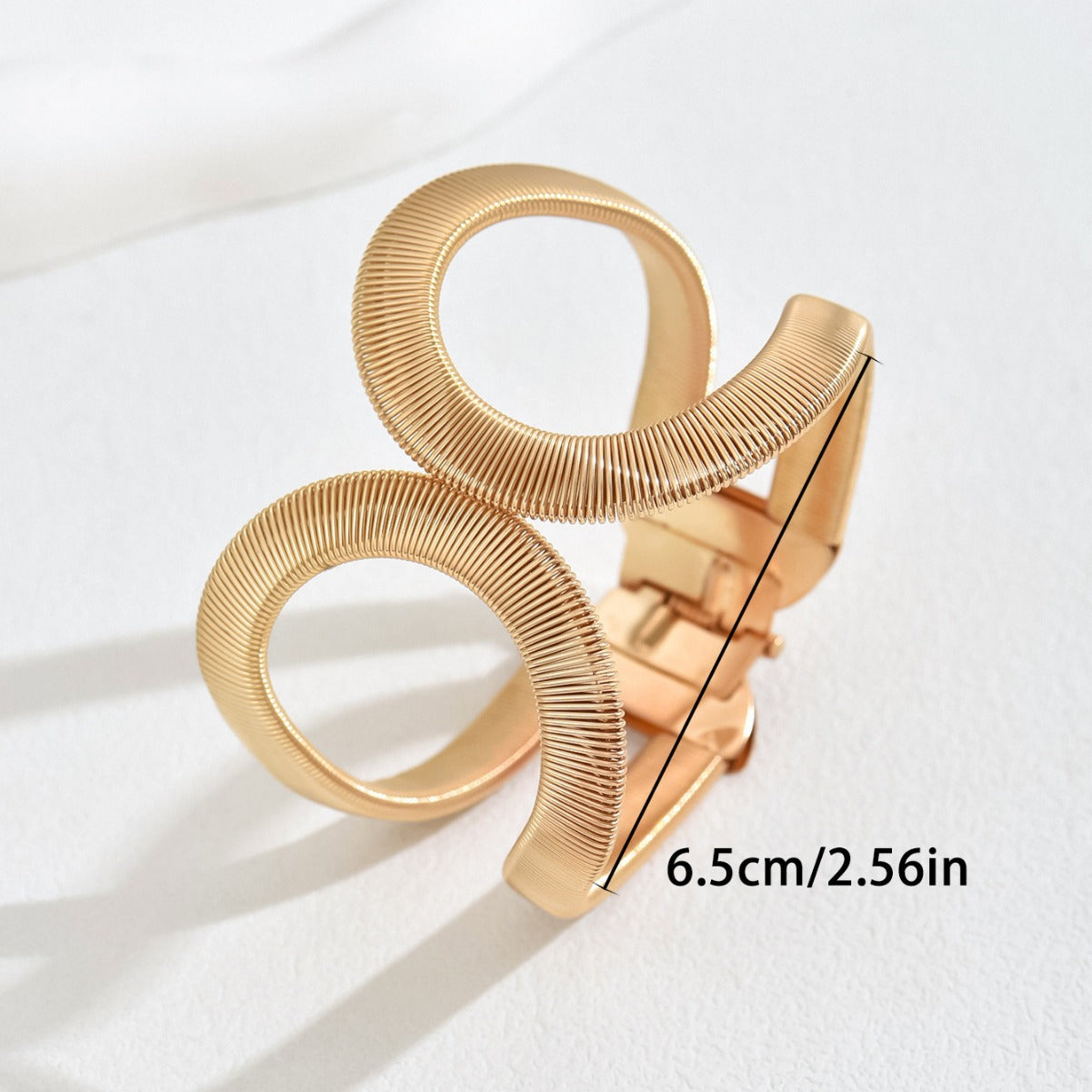 Sculptural Coil Bracelet