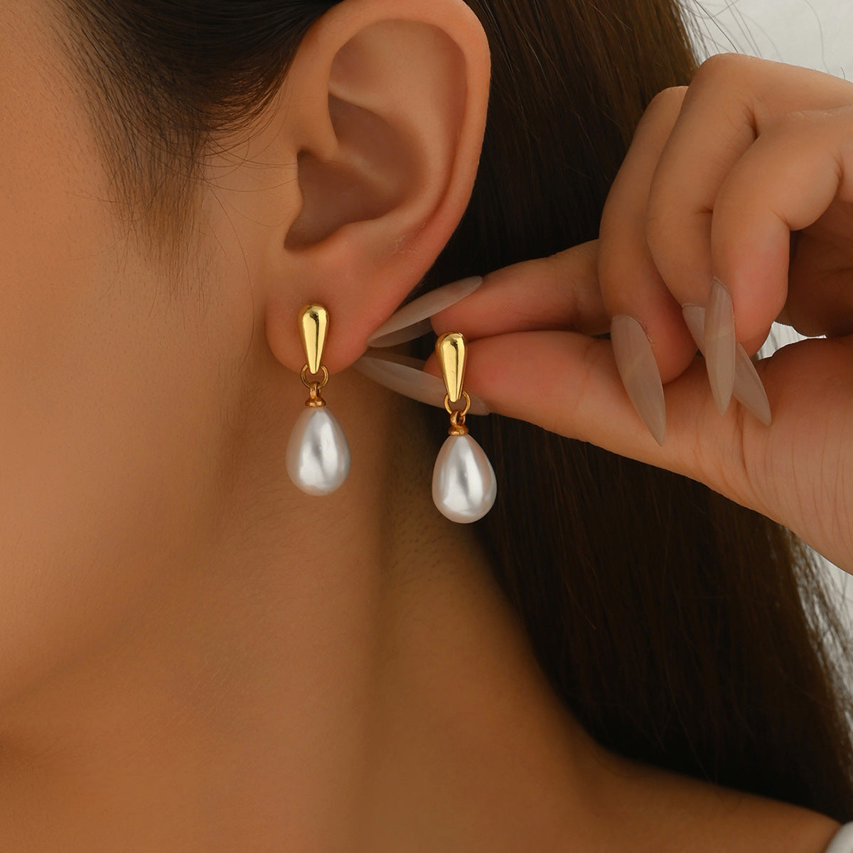 Crystal Starfish Stud Earrings