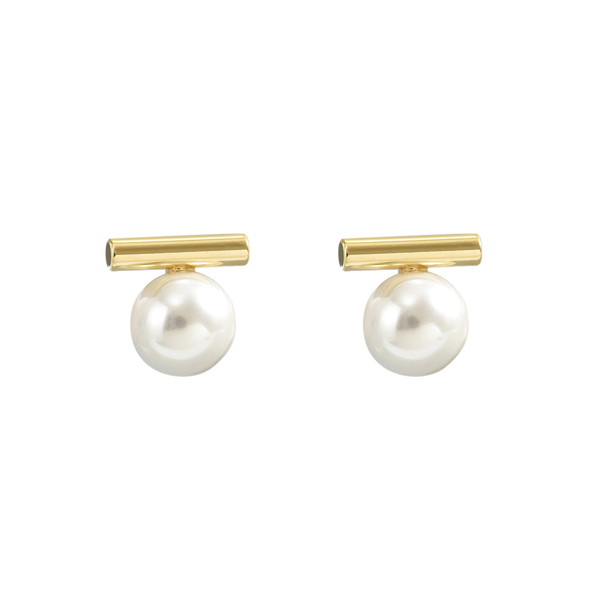 Pearl Mori-Style Stud Earrings